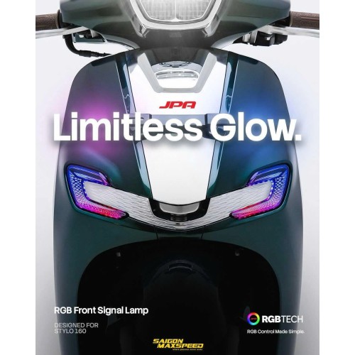 Xinhan Trước JPA RGB Honda Stylo 160 (chính hãng) Xinhan Trước JPA RGB Honda Stylo 160 (chính hãng)
